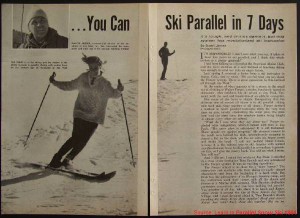 Parallel ski 1964